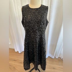 Kate Spade Sequin Fit-and-flare Dress